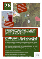 26.11. Gemeinsames Baumschmücken