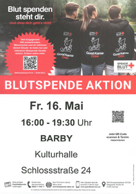 16.05. Blutspendeaktion