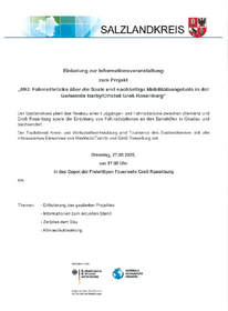 27.05. Infoveranstaltung Fahrradbrücke